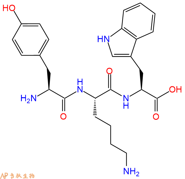专肽生物产品三肽Tyr-Lys-Trp