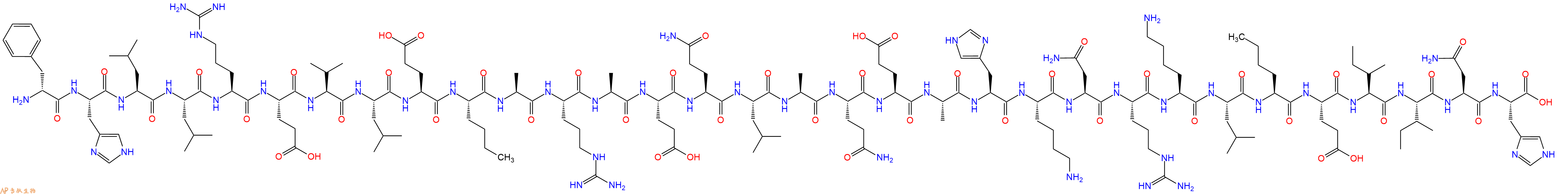 专肽生物产品[DPhe12, Nle21, 38, Glu30, Lys33]CorticotropinRele