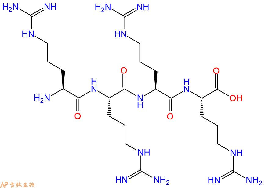 专肽生物产品四聚精氨酸、Arg4、R4、(Arg)426791-46-8