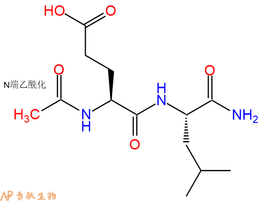 专肽生物产品二肽Ac-Glu-Leu-NH2