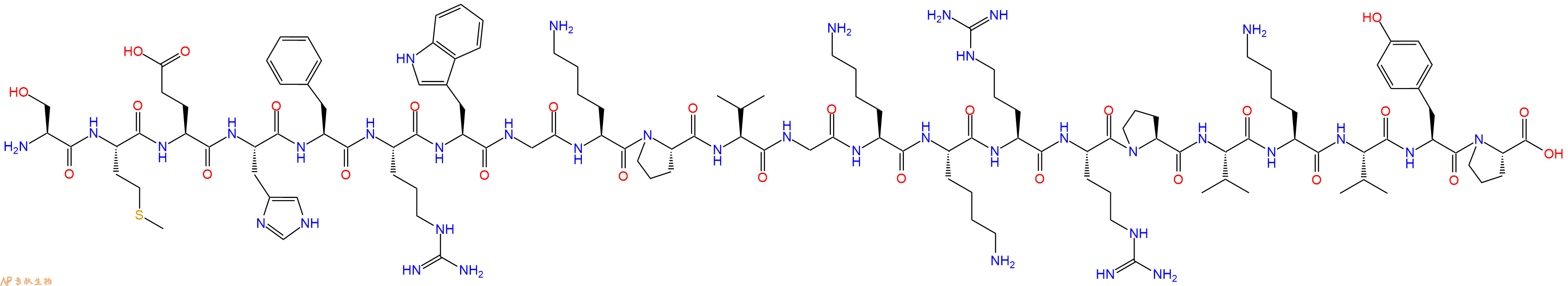 专肽生物产品促肾上腺皮质激素ACTH(3-24)(human, bovine, mouse, ovine, po1036763-00-4