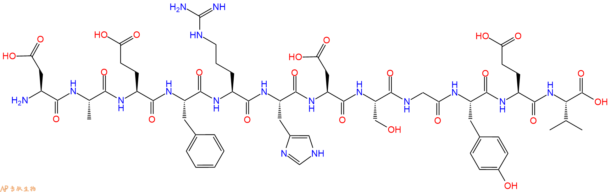 专肽生物产品淀粉肽Amyloid β-Protein (1-12)、Aβ1-12142047-91-4