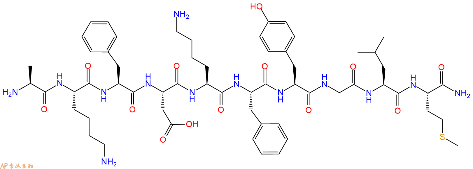专肽生物产品ScyliorhininI, amide, dogfish103425-21-4