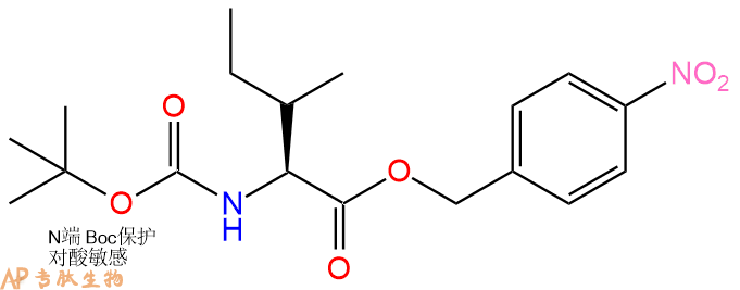 专肽生物产品Boc-Ile-pNB79113-23-8