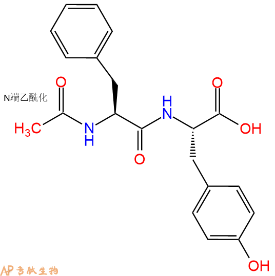 专肽生物产品二肽N-乙酰基-L-苯丙氨酰-L-酪氨酸2365-53-9