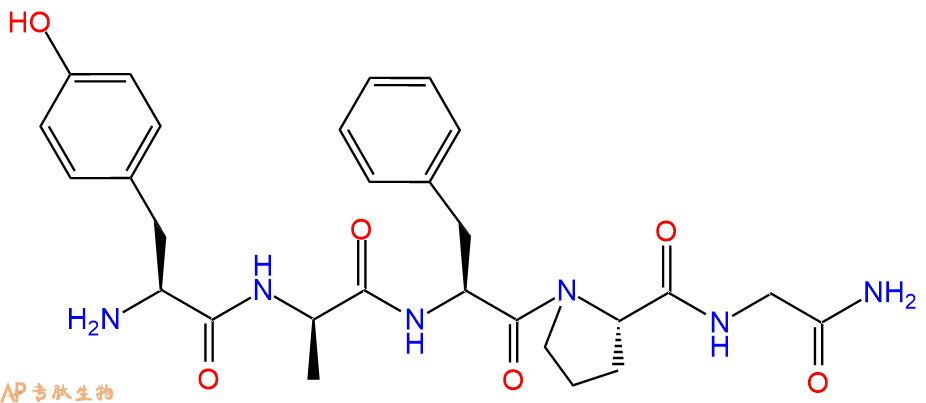 专肽生物产品五肽[DAla2]-βCasomorphin(1-5)amide, bovine