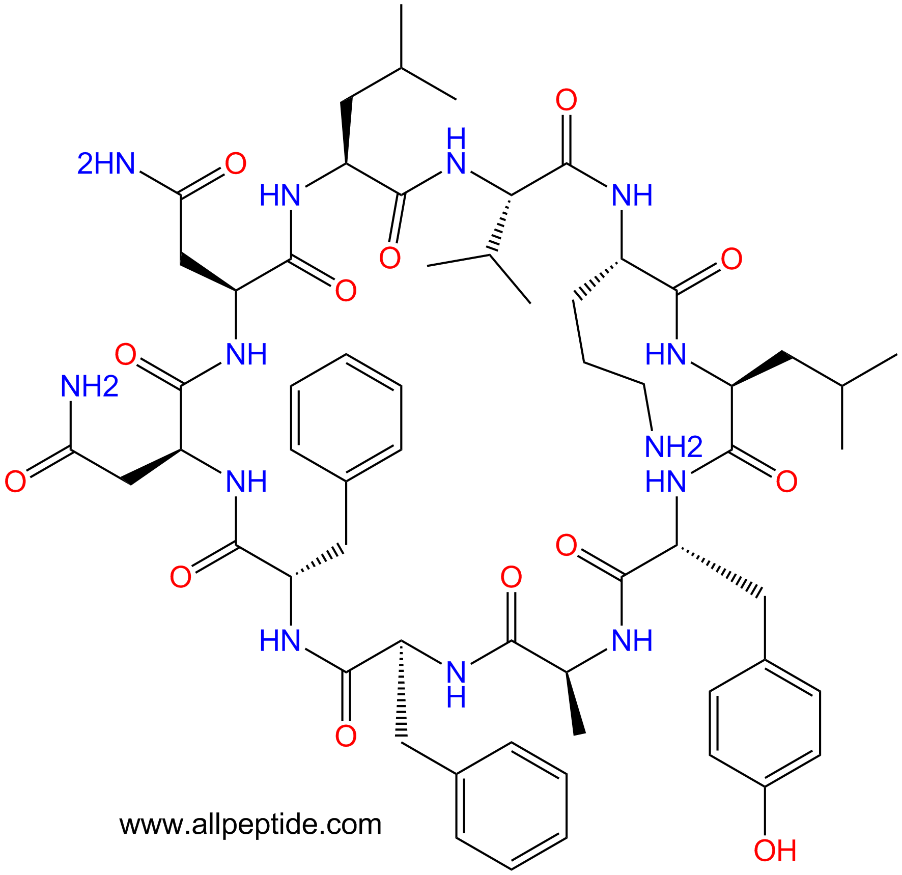 专肽生物产品cyclo(NLVOLdYAFdFN-)1235242-27-9