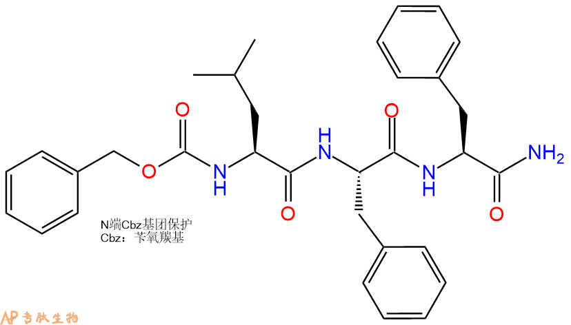 专肽生物产品三肽CBzl-Leu-Phe-Phe-NH21449017-95-1