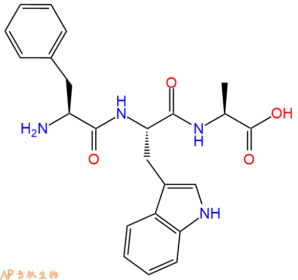 专肽生物产品三肽Phe-Trp-Ala1202351-99-2