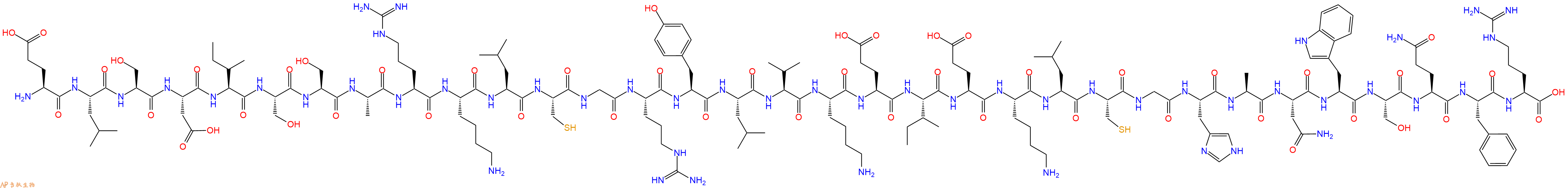 专肽生物产品Insulin-like 6(INSL6)/RIF-1β-Chain, human