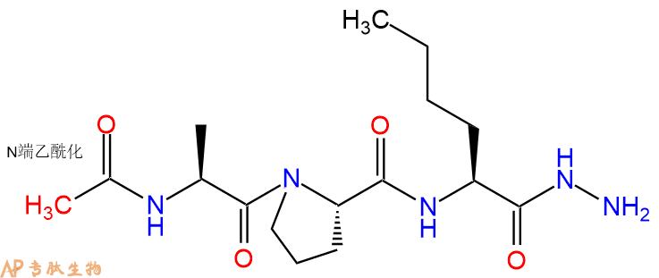 专肽生物产品三肽Ac-Ala-Pro-NIe-hydrazide1237540-60-1