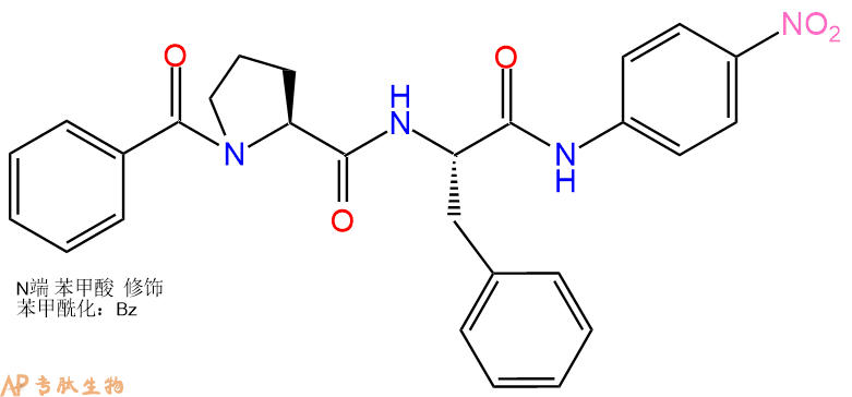 专肽生物产品二肽Bz-Pro-Phe-对硝基苯胺201734-25-0