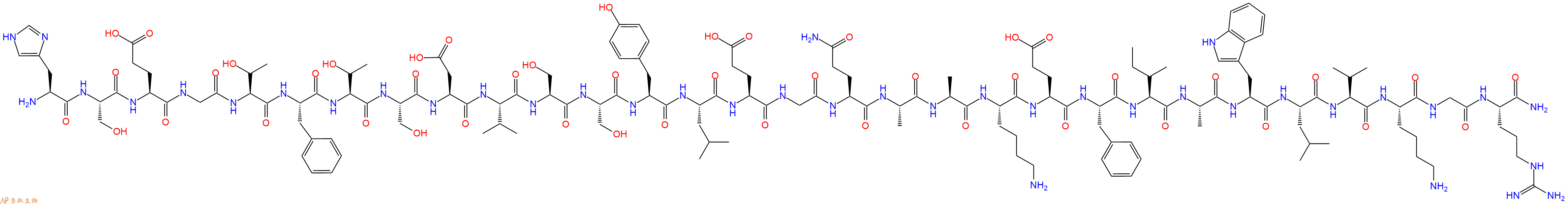 专肽生物产品胰高血糖素样肽(Ser8)-GLP-1(7-36), Glucagon-Like Peptide -215777-46-1
