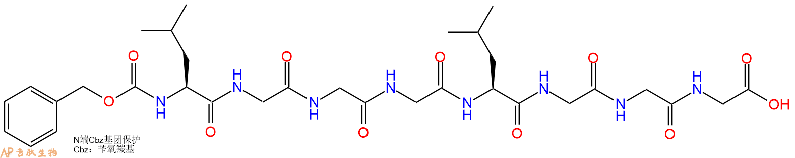 专肽生物产品八肽Z-LGGGLGGG107280-69-3