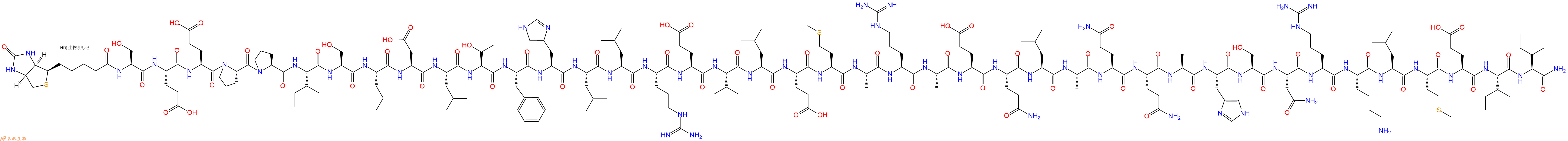 专肽生物产品Biotin - Corticotropin Releasing Factor, Biotin - CRF, human, rat105883-79-2