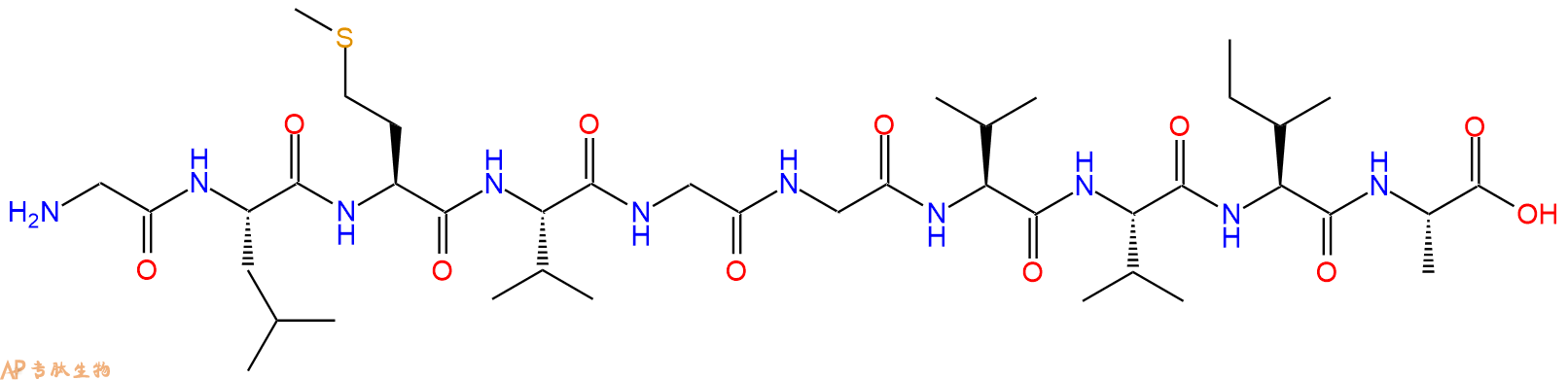 专肽生物产品淀粉肽Amyloidβ- Protein (33-42)、Aβ33-42178949-81-0