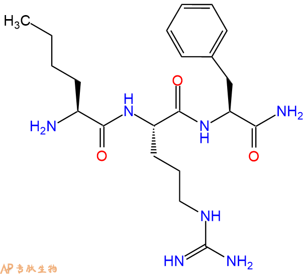 专肽生物产品三肽H-Nle-Arg-Phe-NH2104809-29-2
