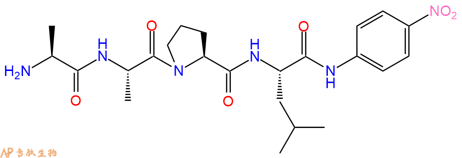 专肽生物产品四肽Ala-Ala-Pro-Leu-对硝基苯胺201332-32-3