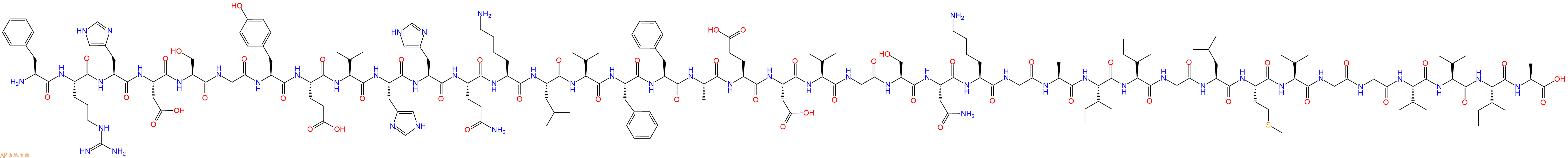专肽生物产品淀粉肽Amyloid β-Protein (4-42)、Aβ4-42157884-72-5