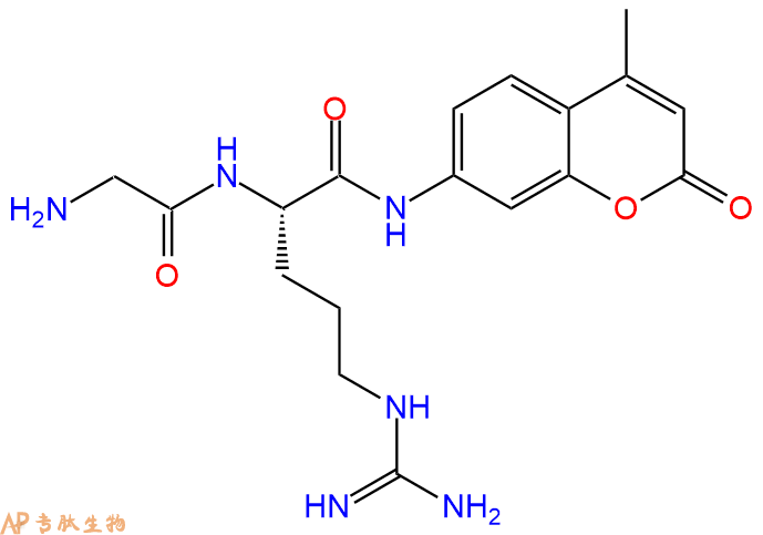 专肽生物产品二肽标记肽GR-7-氨基-4-甲基香豆素65147-19-5