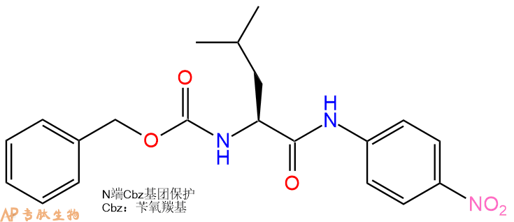 多肽生物产品pNA修饰肽：Z-Leu-pNA1174-27-2