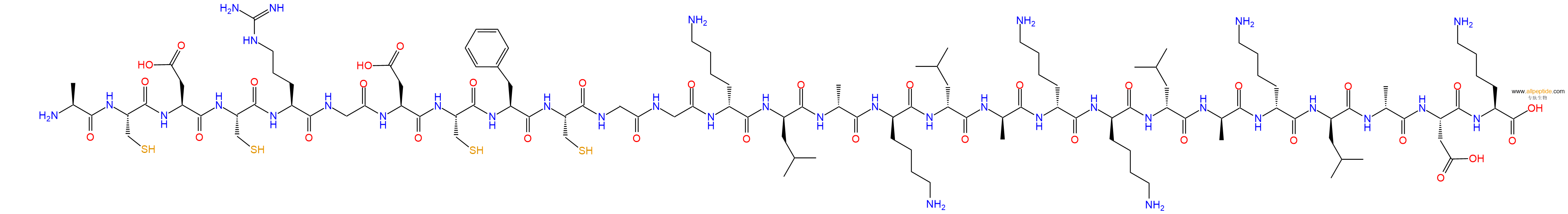 专肽生物产品RGD-targeted Proapoptotic Peptide2243207-09-0