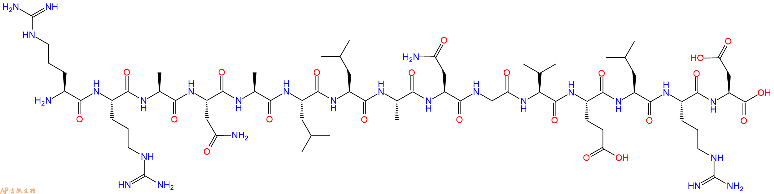 专肽生物产品人肿瘤坏死因子-α 的多肽片段TNF-α (31-45), human144796-71-4