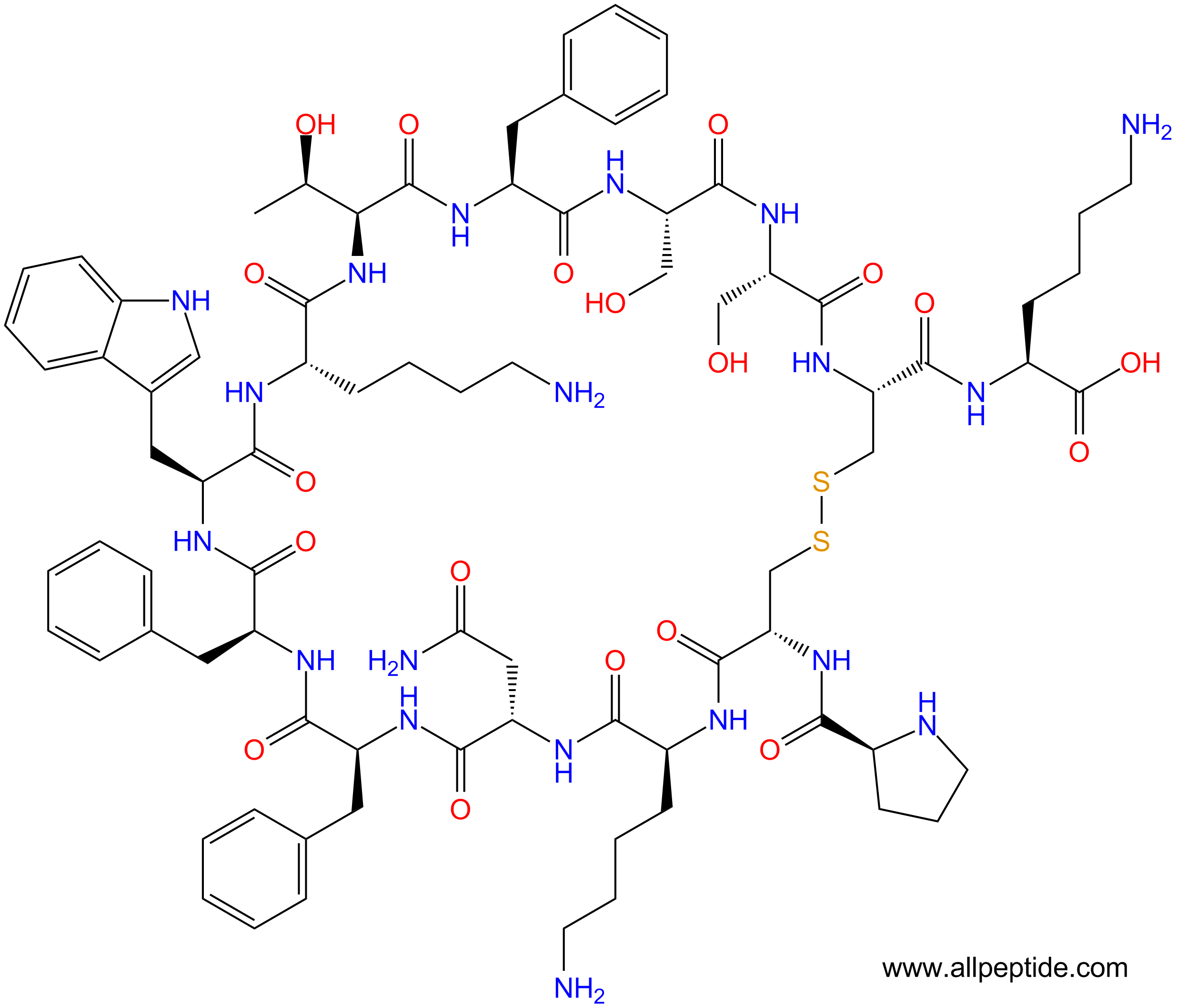 专肽生物产品皮质抑素Cortistatin-14, mouse, rat186901-48-4/193829-96-8