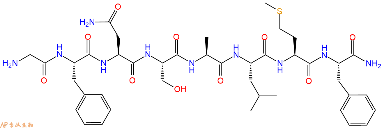 专肽生物产品八肽GFNSALMF-NH2866459-07-6