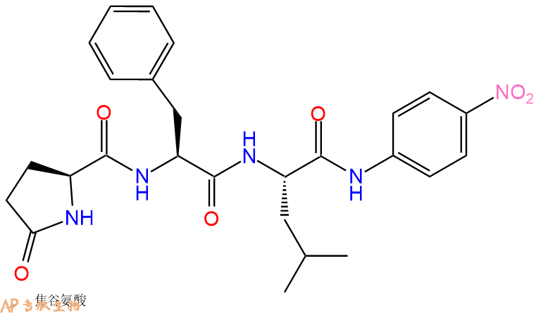 专肽生物产品二肽标记肽Pyr-Phe-Leu-对硝基苯胺85901-57-1
