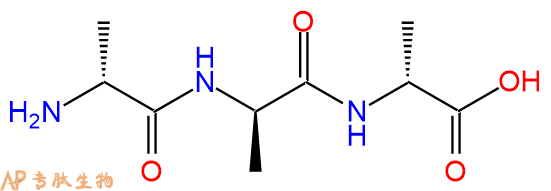 专肽生物产品三肽D-丙氨酰-L-丙氨酰-D-丙氨酸1114-94-9