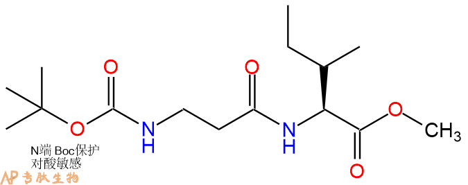 专肽生物产品二肽Boc-βAla-Ile-甲酯化936124-39-9