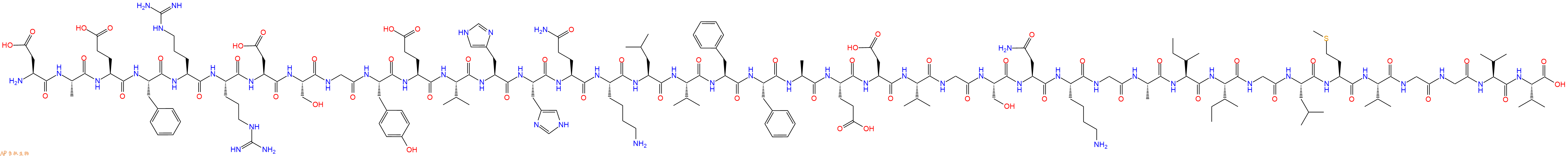 专肽生物产品淀粉肽(Arg6)-Amyloidβ Protein (1-40)1802084-26-9