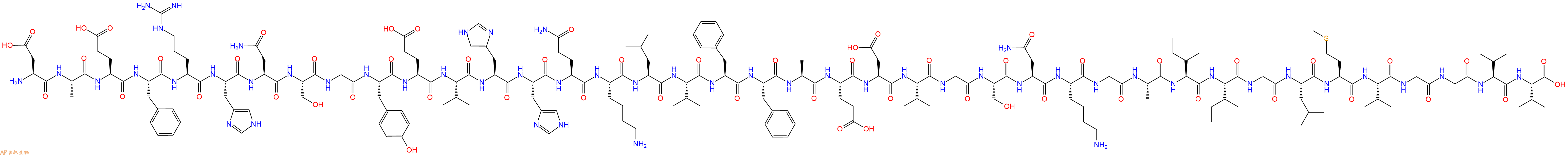 专肽生物产品淀粉肽(Asn⁷)-Amyloid β-Protein (1-40)383200-64-4