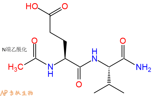 专肽生物产品二肽Ac-Glu-Val-NH2