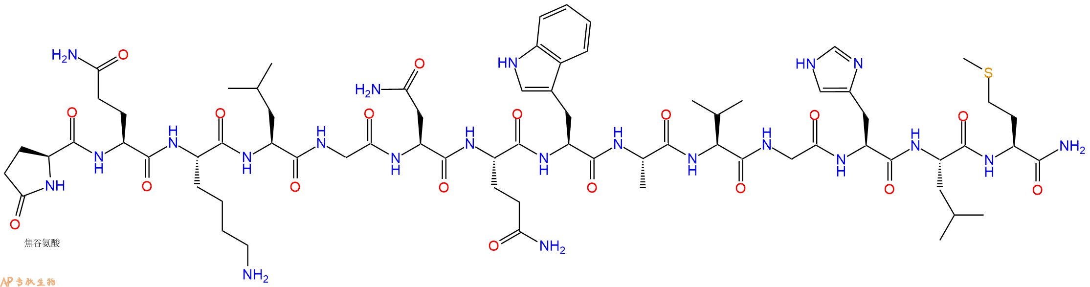 多肽生物产品[Lys3]–Bombesin66839-66-5