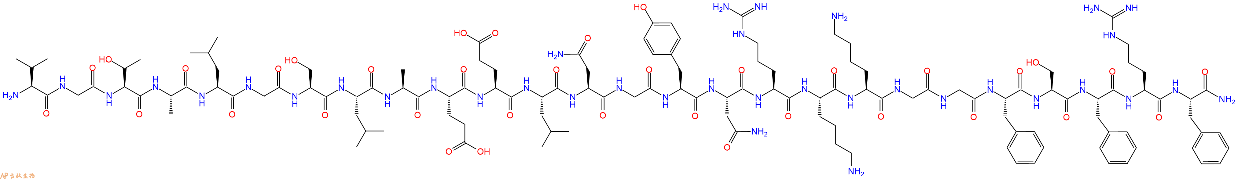 专肽生物产品下丘脑肽26Rfa, Hypothalamic Peptide , frog