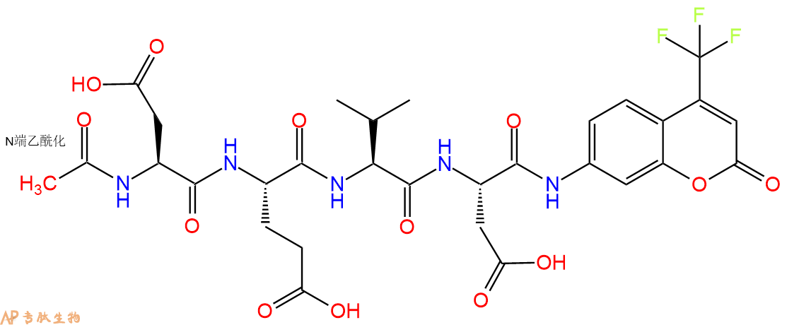 专肽生物产品Caspase 3 (Apopain) Substrate 1f, fluorogenic (10765-05)201608-14-2