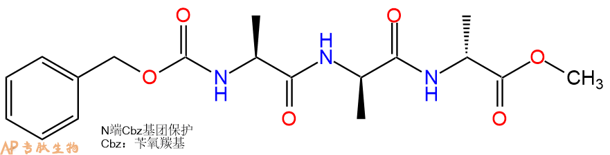 专肽生物产品三肽Cbz-Ala-DAla-DAla--甲酯化3057-78-1