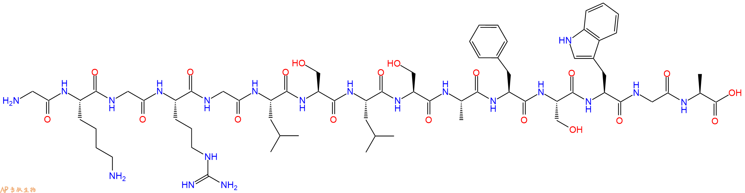 专肽生物产品蛋白酶C抑制剂肽[Ala113]-MBP (104-118)99026-78-5