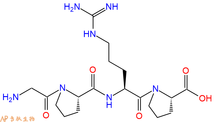 专肽生物产品H2N-Gly-Pro-Arg-Pro-COOH67869-62-9/157009-81-9