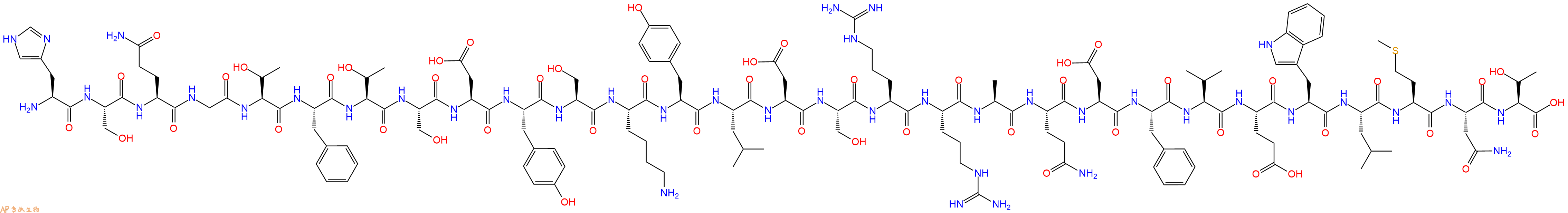 专肽生物产品胰高血糖素(Glu²⁴)-Glucagon (1-29) (human, rat, porcine)308356-99-2