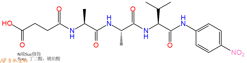 专肽生物产品三肽白细胞弹性蛋白酶（中性粒细胞弹性蛋白酶）底物61043-47-8