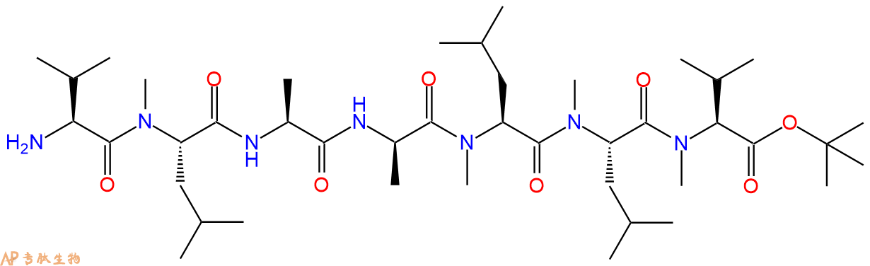 专肽生物产品七肽V-(NMe)L-A-DAla-(NMe)L-(NMe)L-(NMe)V-OtBu117194-69-1