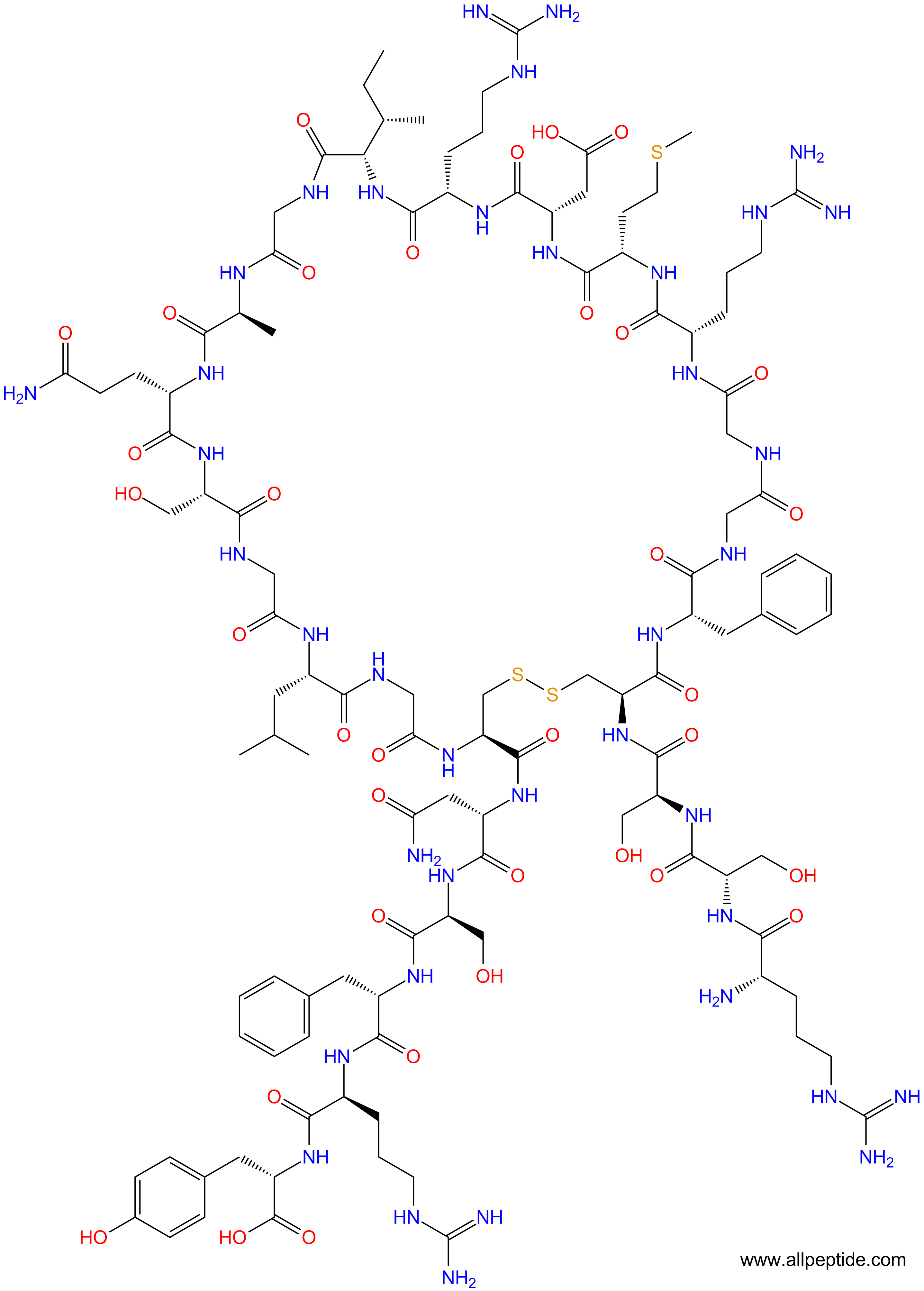 专肽生物产品Atrial Natriuretic Peptide (4-28), human95896-08-5