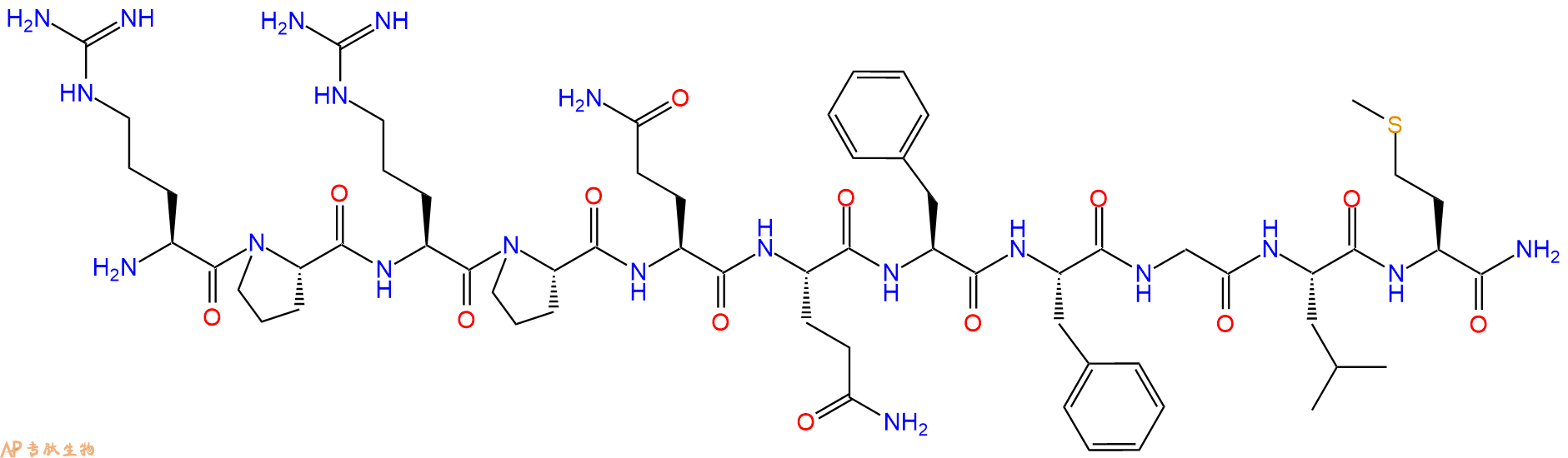 专肽生物产品P物质肽[Arg3] Substance P