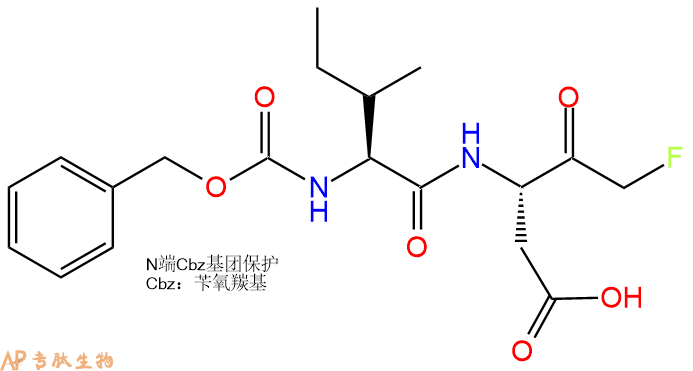 专肽生物产品二肽Cbz-Ile-Asp-fluoromethylketone582317-80-4
