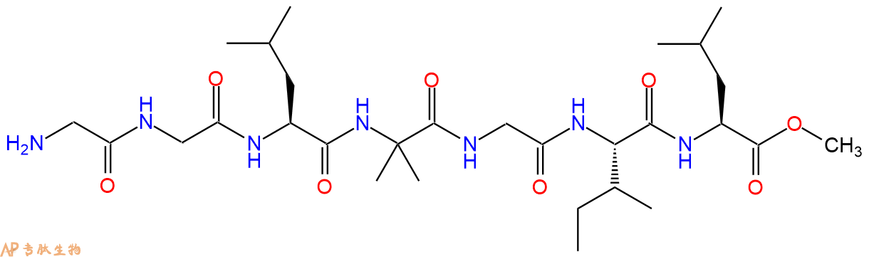 专肽生物产品七肽GGL-Aib-GIL-OMe176664-79-2