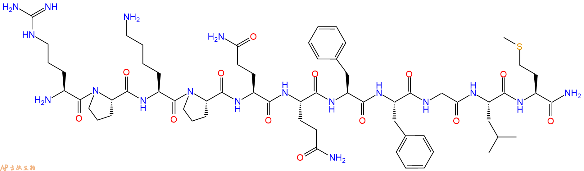 专肽生物产品P物质 酰胺、Neurokinin P Amide33507-63-0