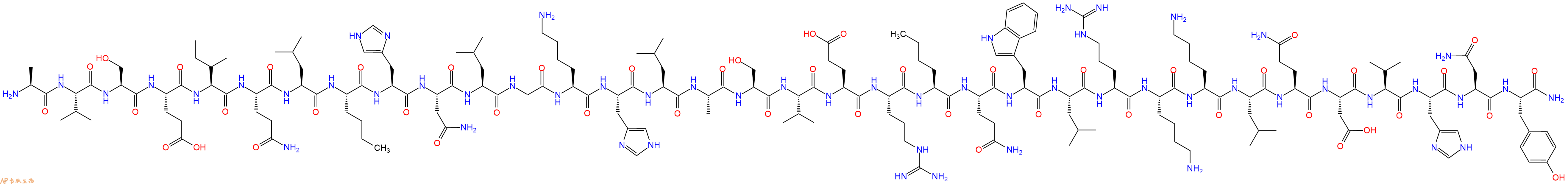 专肽生物产品[Nle8, 21, Tyr34]-Parathyroid Hormone(1-34)amide,105267-88-7
